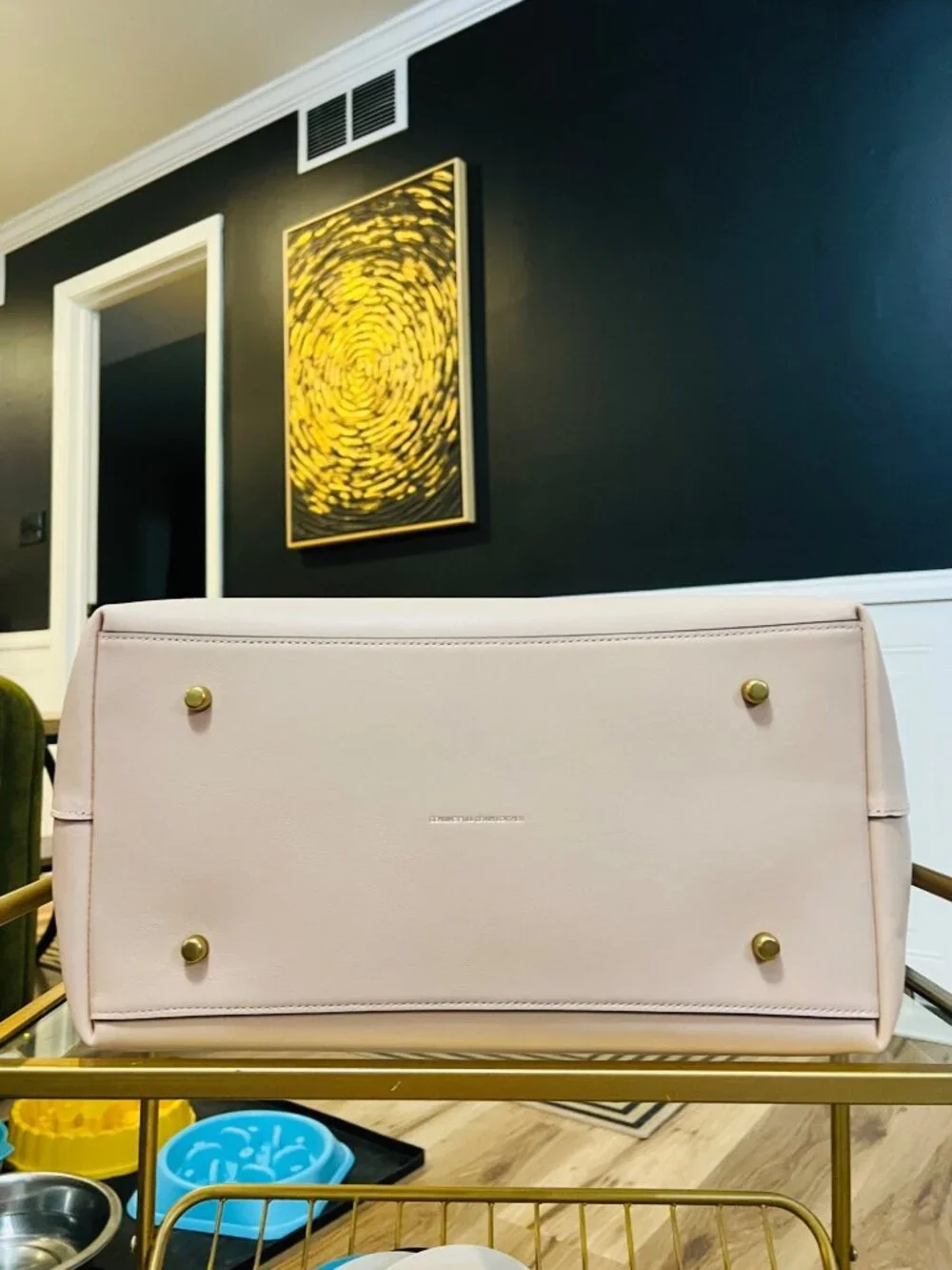 Auth COACH Gramercy Tote Shoulder Bag in Cream